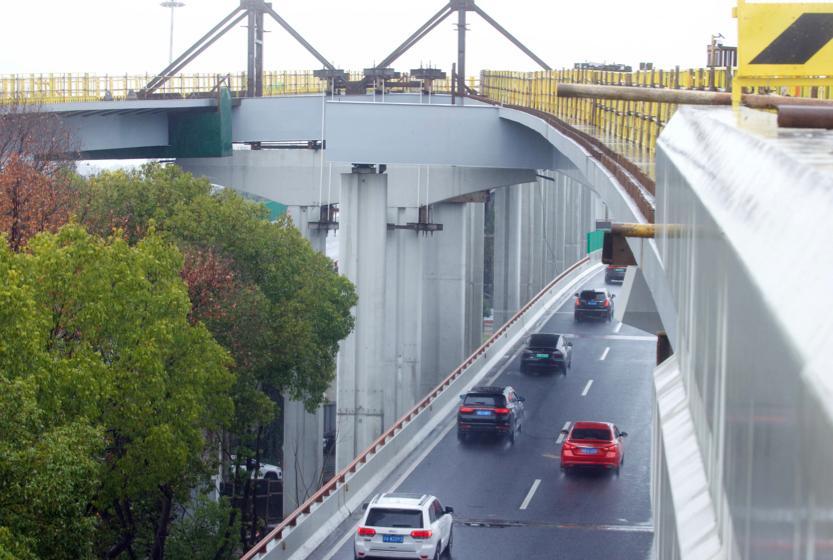 上海外環(huán)西段啟動“單層變雙層”改造 緩解S4莘莊立交通行壓力