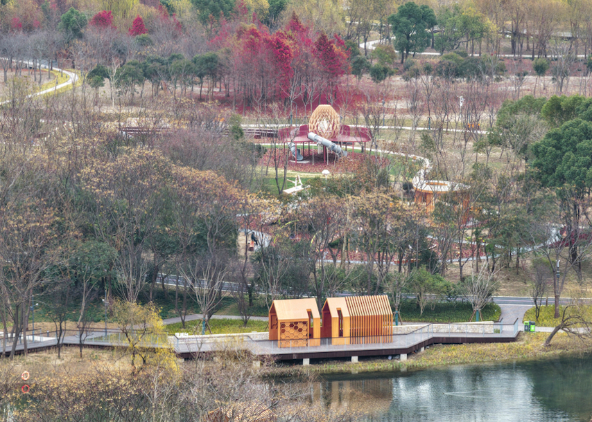 上海環(huán)上公園春節(jié)前實現(xiàn)全部開放 50座公園如明珠 生態(tài)項鏈成形 給市民送上馬年新春頭一份“大禮包”