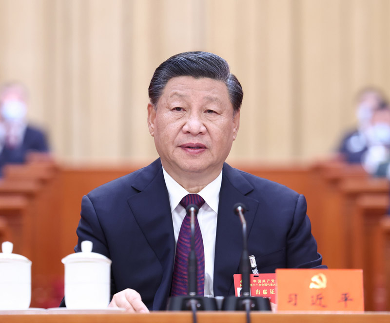 10月22日，中國共產(chǎn)黨第二十次全國代表大會在北京人民大會堂勝利閉幕。習(xí)近平同志主持大會。.jpg